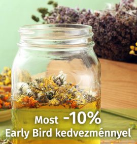 Fitoterapeuta képzés Early Bird kedvezménnyel