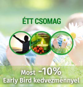 Életmódtanácsadó csomag Early Bird kedvezménnyel