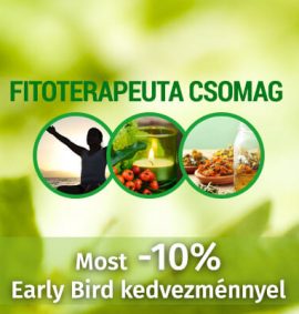 Fitoterapeuta csomag Early Bird kedvezménnyel